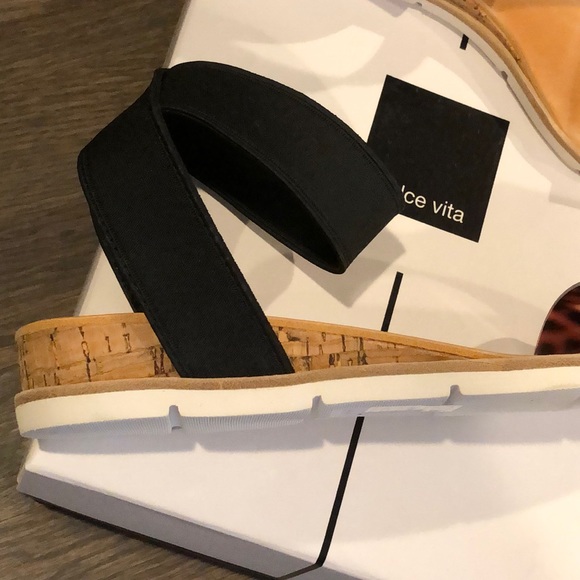 Dolce Vita Cork Wedge Sandals - Picture 5 of 6